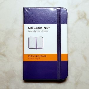 NEW: Moleskine XS Ruled Hardcover Notebook